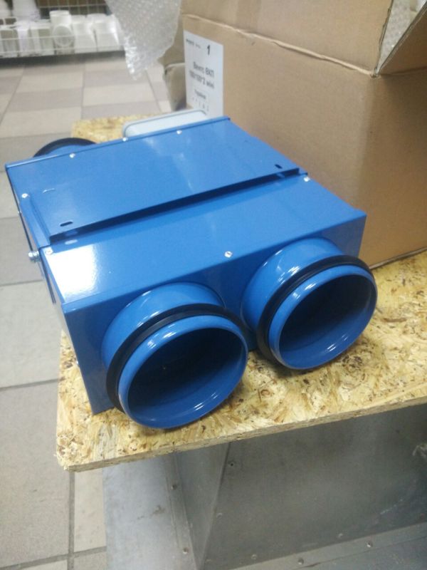 Компактний відцентровий вентилятор Вентс ВКП 100/100x2